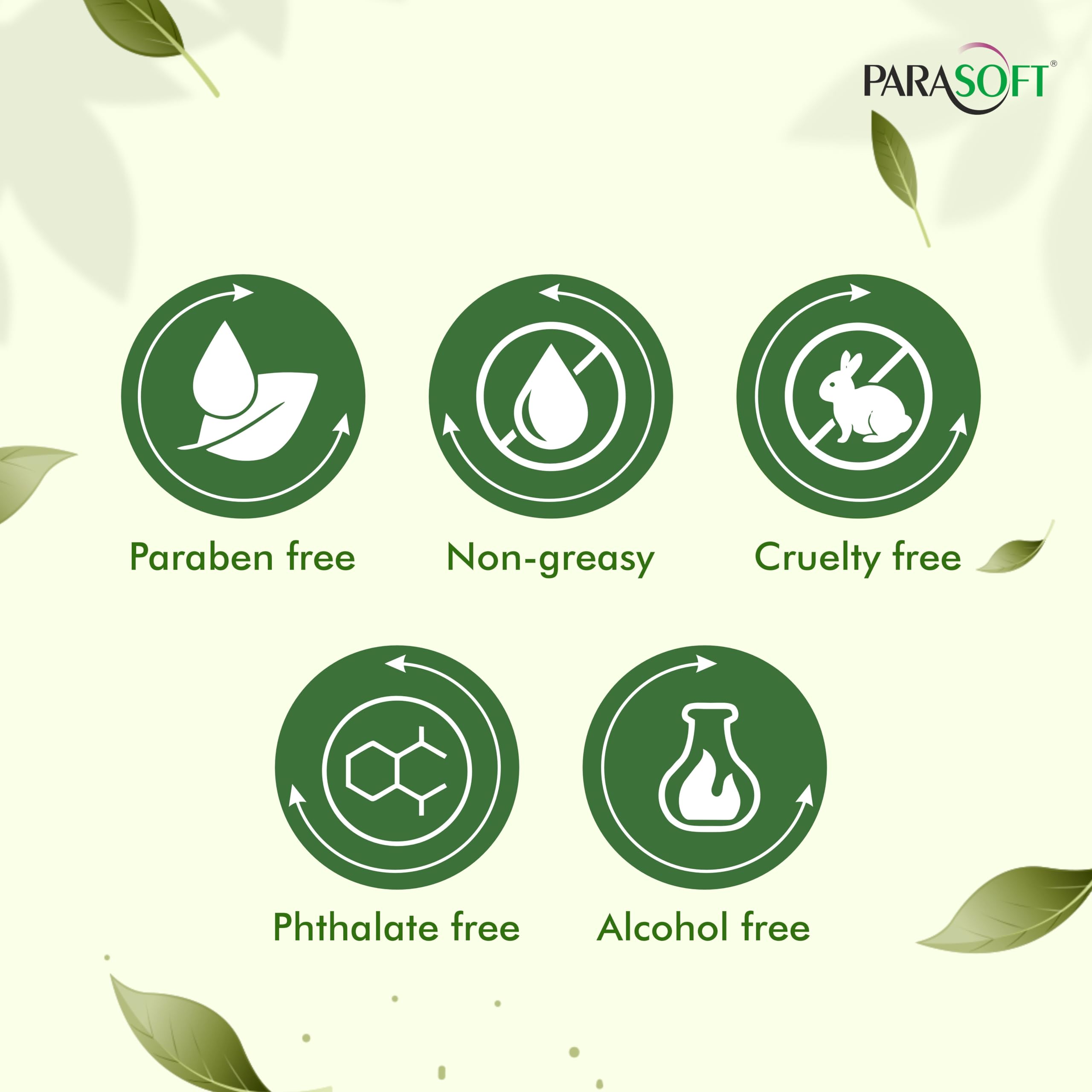 Parasoft Aloe Vera & Shea Butter Body Lotion with Vitamins B3 & B6 - Hydrating Moisturizer for Dry & Acne-Prone Skin | Non-Greasy Face & Body Milk (100ml) | Perfect for Daily Skincare Routine & Post-Shower Hydration