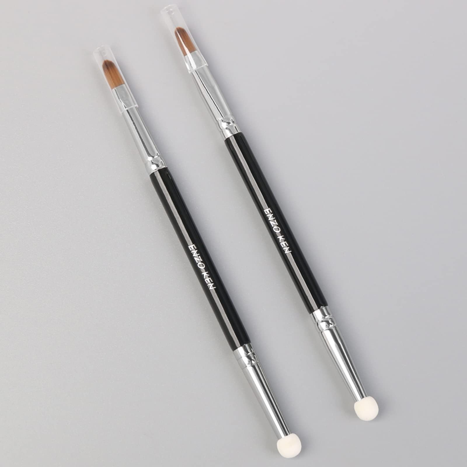 Best Under Eye Concealer Sponge & Blending Brush Set with Lip Brush – Perfect for Makeup Application, Contouring, and Touch-Ups