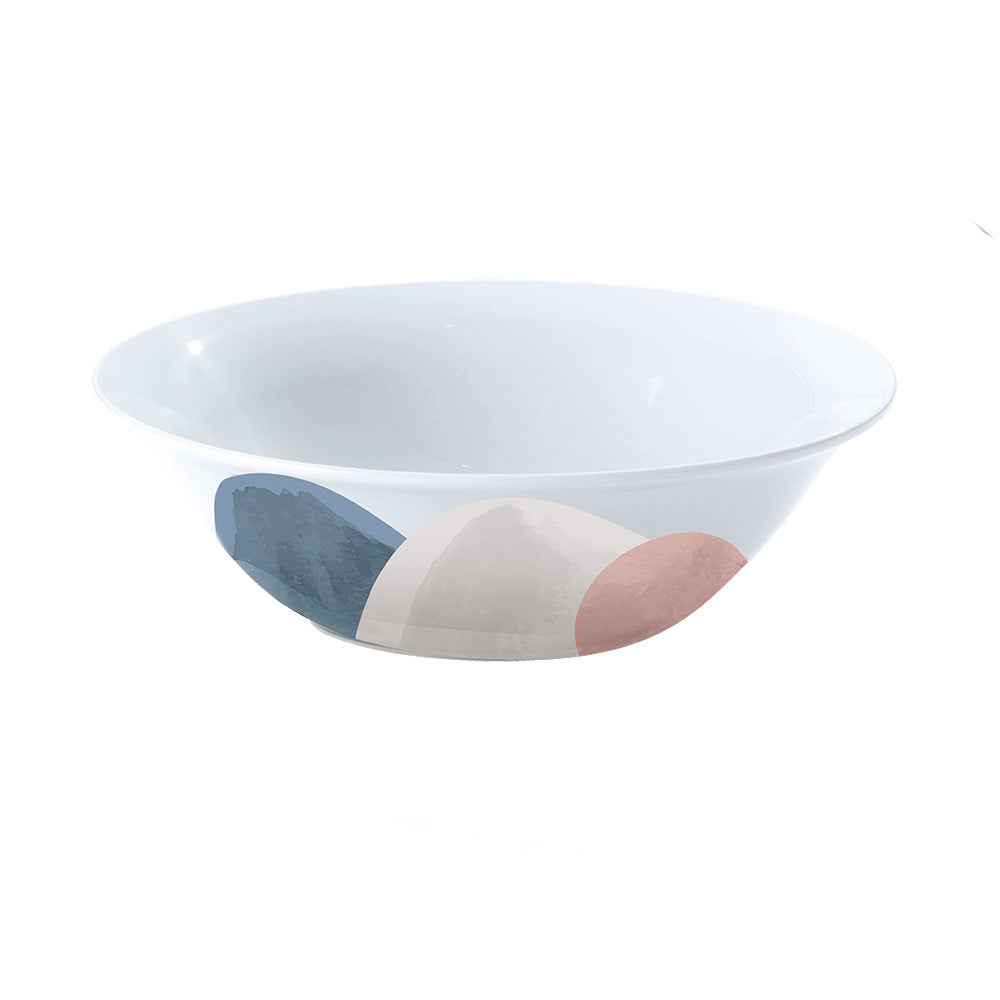 Riverstone 12-Piece Dinnerware Set - Porcelain Plates, Bowls & Mugs for Family Dining, Dinner Parties & Everyday Use