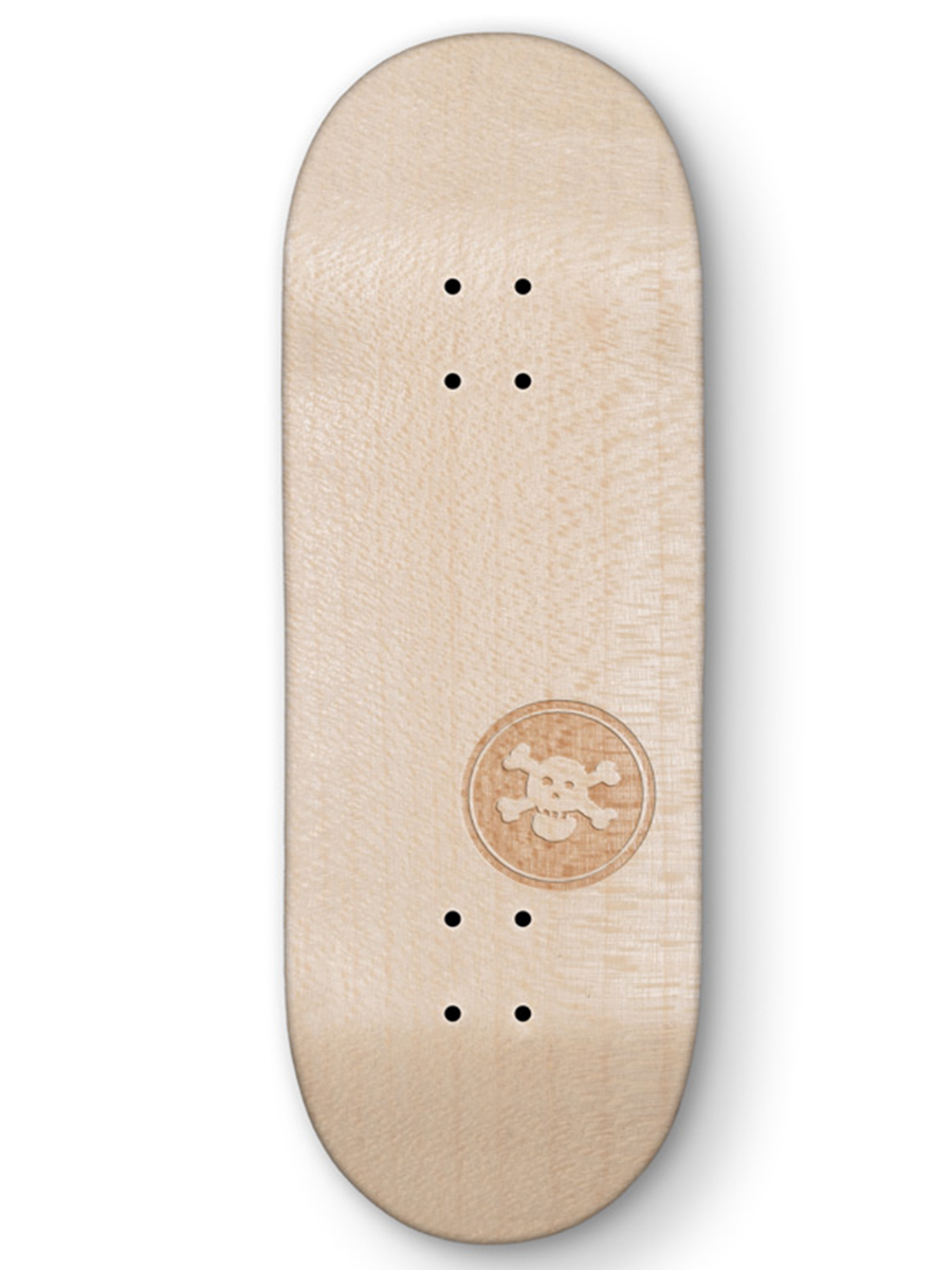 Blackriver Fingerboard Deck BR Mini Logo - Professional Finger Skateboard for Tricks & Stunts - Perfect for Skateboard Enthusiasts & Collectors - Great for Indoor Practice & Office Fun