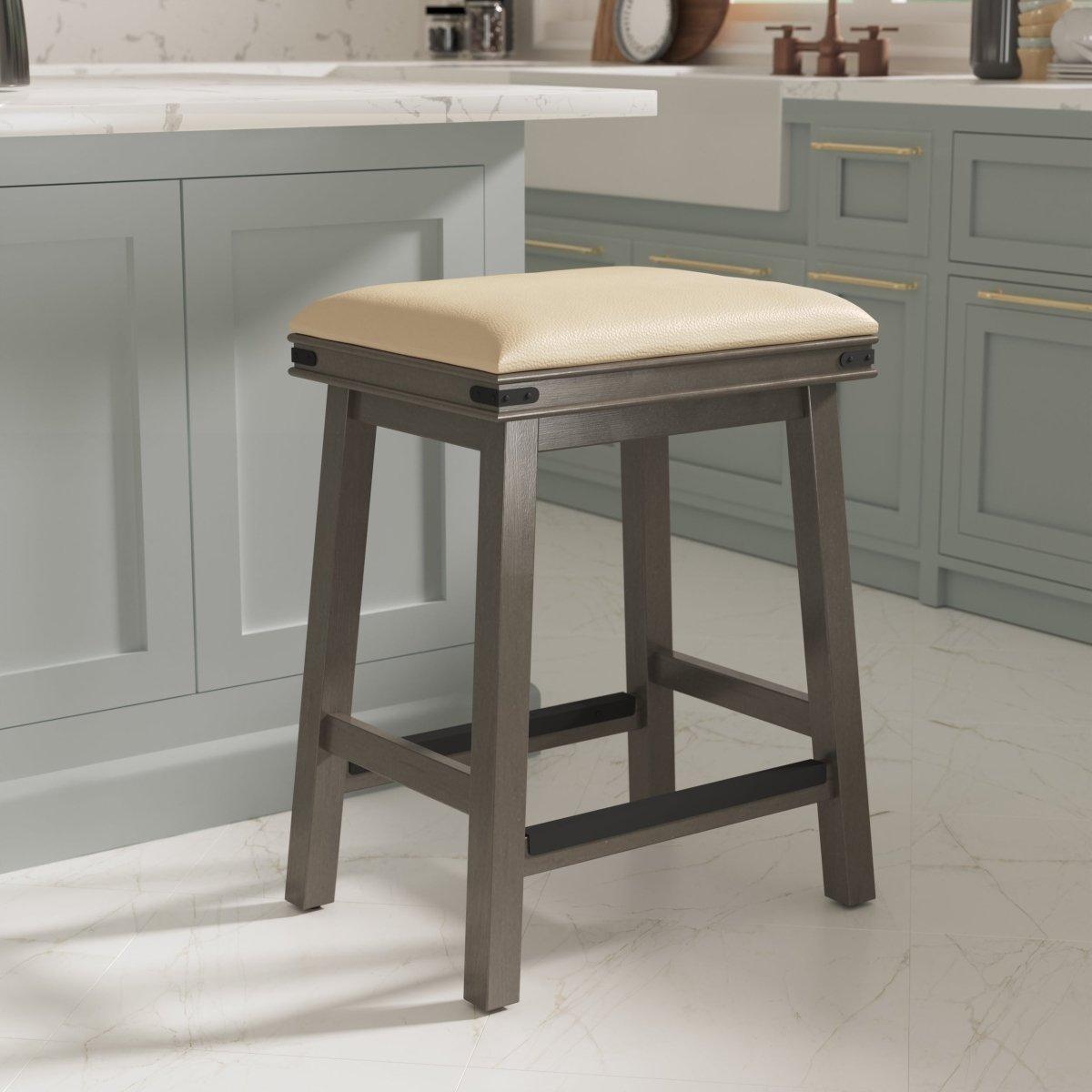 Premium Cortez Bonded Leather Stool - 24