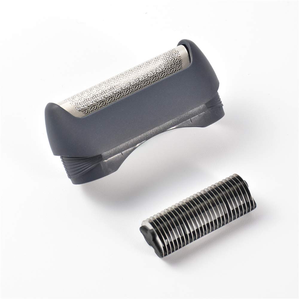 Braun Series 1 110 120 130 140 150 Replacement Shaver Foil & Cutter Blades - Compatible with Cruzer 11B, 5682, 5684, 5685 Models - Perfect for Men's Electric Shaver Maintenance & Smooth Shaving at Home or Travel