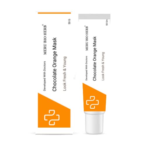Chocolate Orange Face Mask - Hydrating & Brightening Skincare for Dry & Dull Skin - Perfect for Spa Nights & Self-Care Routines