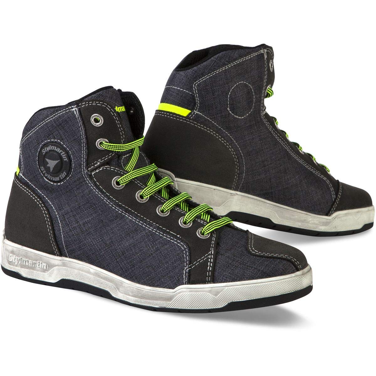 Stylmartin Unisex Kansas Urban Line Sneakers - Grey, Size 36 EU - Comfortable Casual Shoes for Men & Women | Perfect for Walking, Travel & Urban Fashion