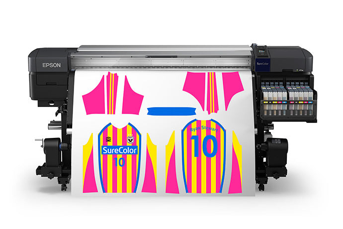 Epson SureColor F9470H Dye Sublimation Inkjet Printer - High Performance for Custom Apparel, Textiles & Promotional Products (Model: SCF9470HPE) | Perfect for T-Shirt Printing, Mugs & Home Decor Business
