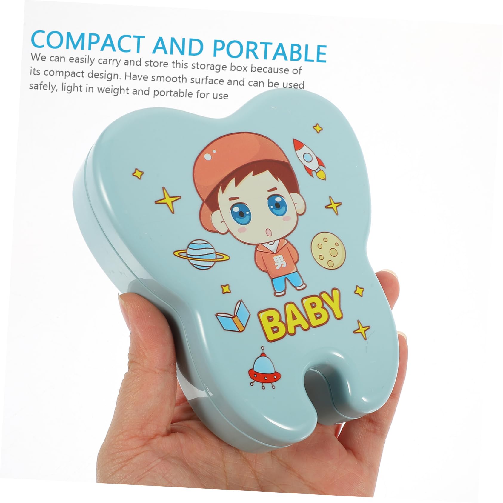 UPKOCH 3-Piece Baby Keepsake Box Set - First Tooth Storage Container & Memory Box for Newborns - Perfect for Preserving Baby Teeth, Hospital Bracelets, and First Locks of Hair