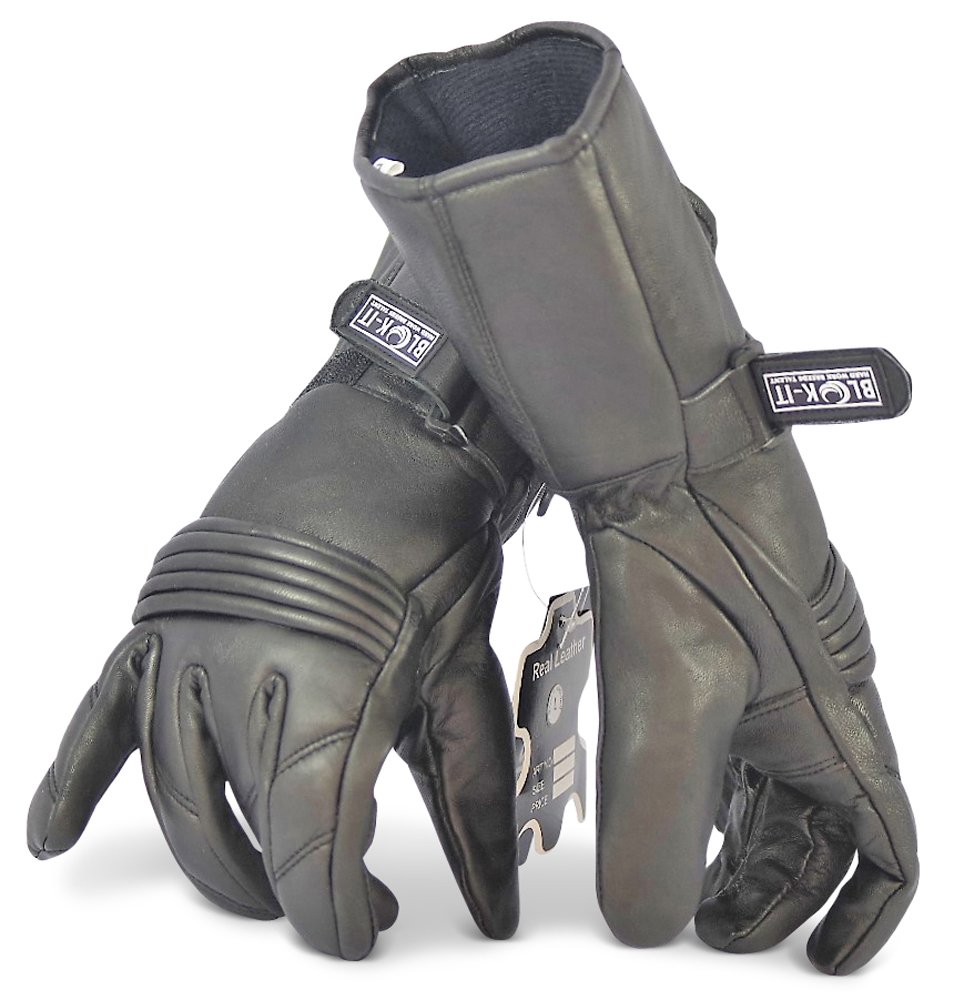 Windproof Waterproof Motorcycle Gloves for Men & Women - Cold Weather Riding