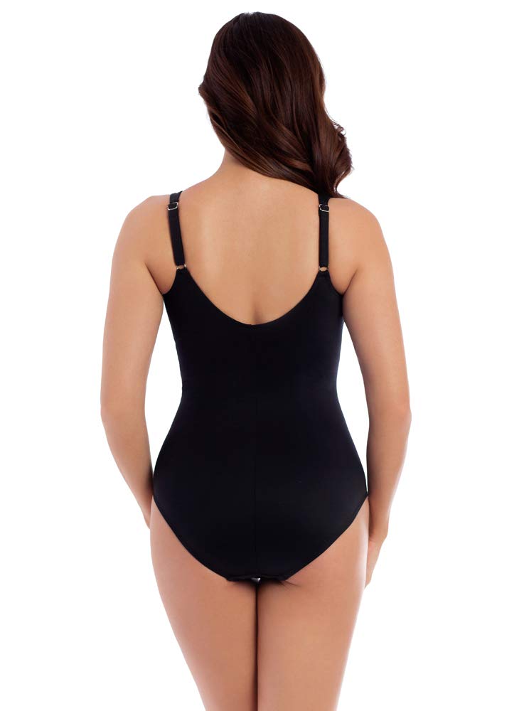Miraclesuit Women's Slimming One Piece Swimsuit - Tummy Control Underwire Bathing Suit for Women | Perfect for Beach Vacations, Pool Parties & Summer Getaways