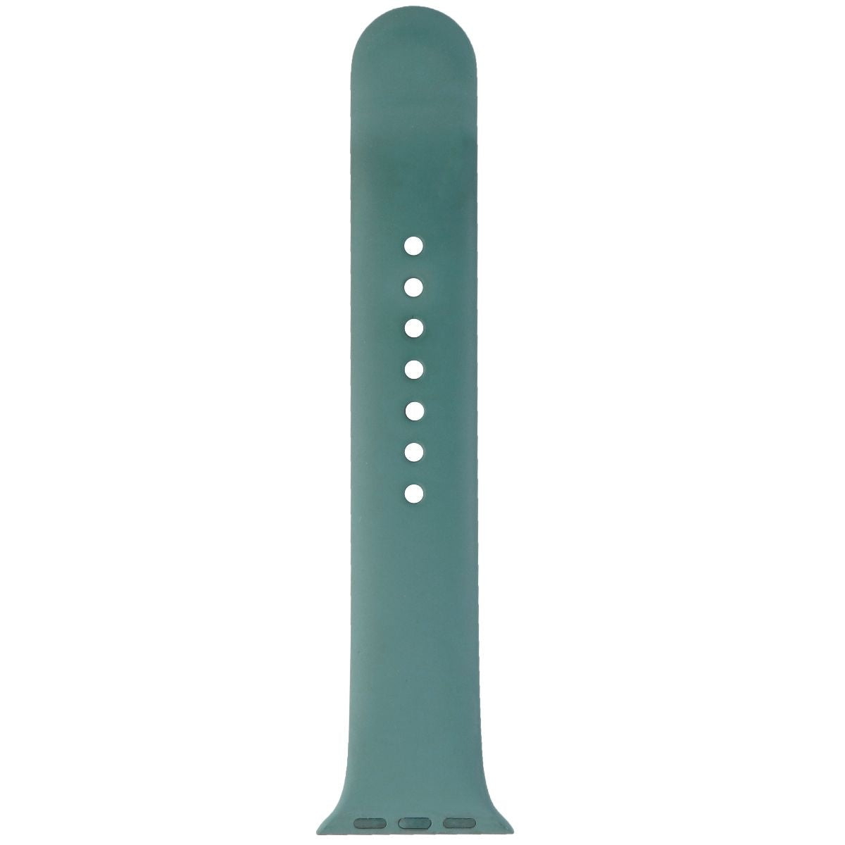 Apple Watch 38/40/41mm Replacement Adjustable Strap - Soft Silicone Band Compatible with Apple Watch Series 1-9 & SE - Perfect for Workouts, Running & Daily Wear (Medium/Large, Cactus Green)