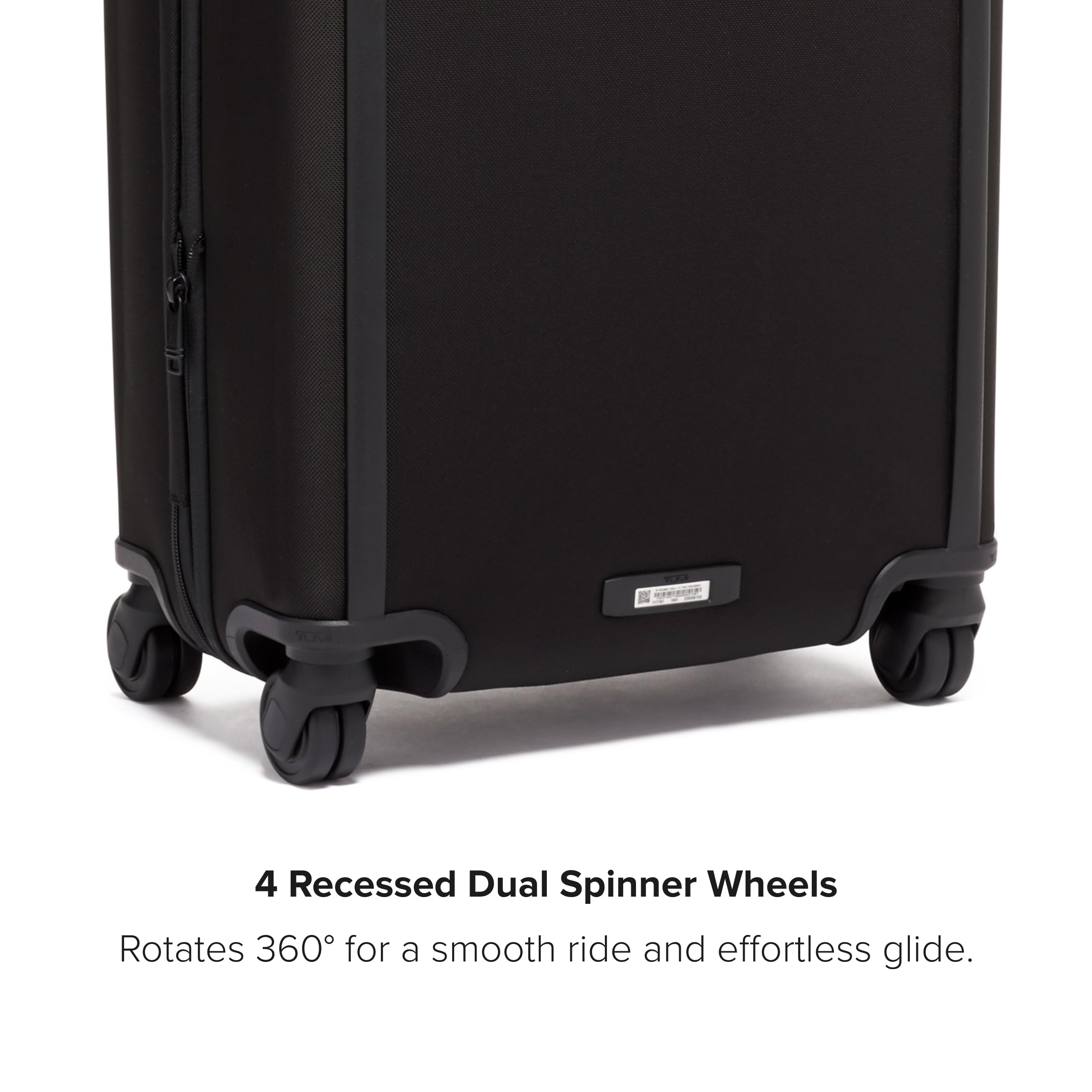 TUMI Alpha Continental Dual Access 4-Wheel Carry-On Luggage - Lightweight Rolling Suitcase with TSA Lock - Perfect for Business Travel & Weekend Getaways