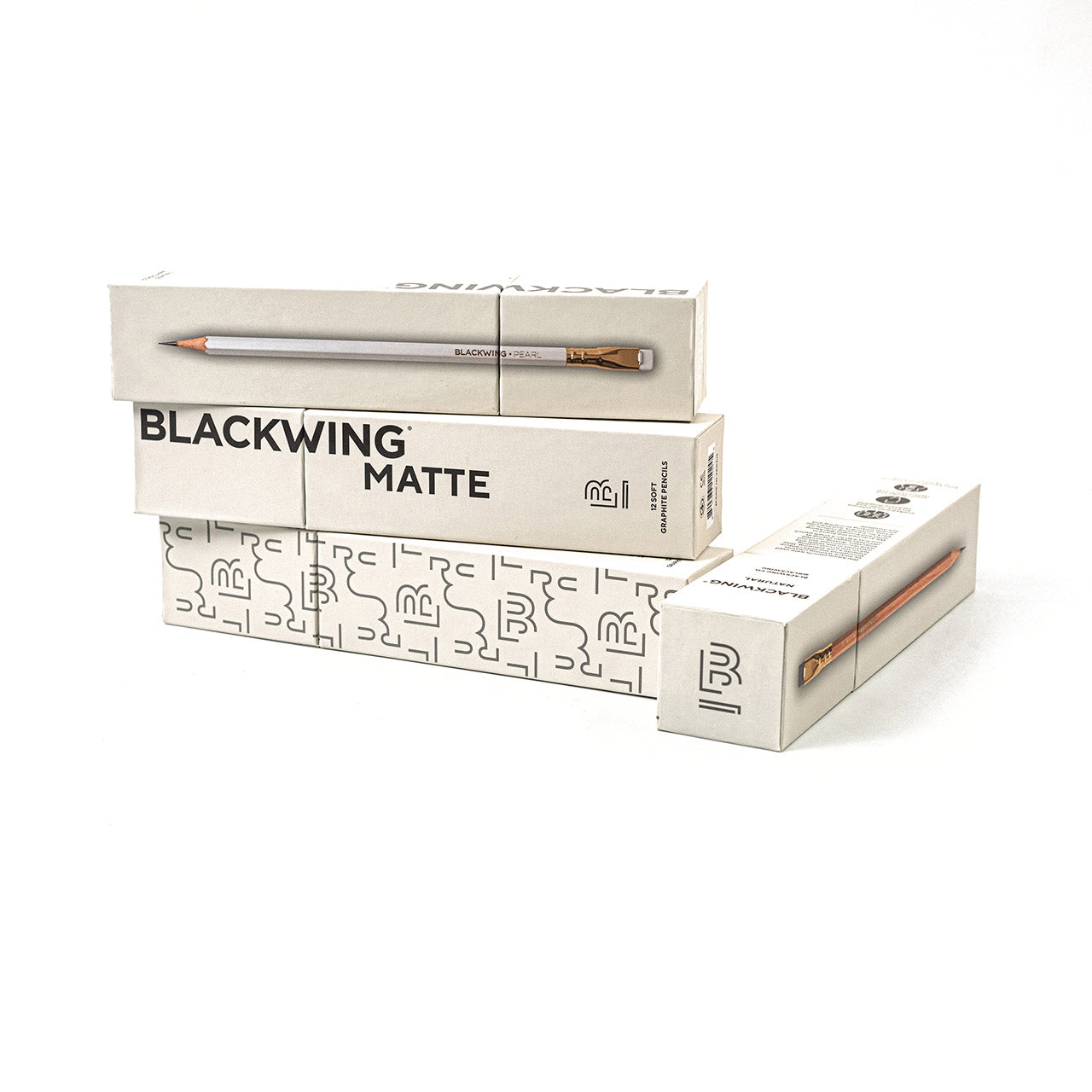 Blackwing Matte Graphite Pencils - Pack of 12 - Premium Drawing & Sketching Pencils for Artists, Designers & Writers - Perfect for Sketching, Shading & Note Taking
