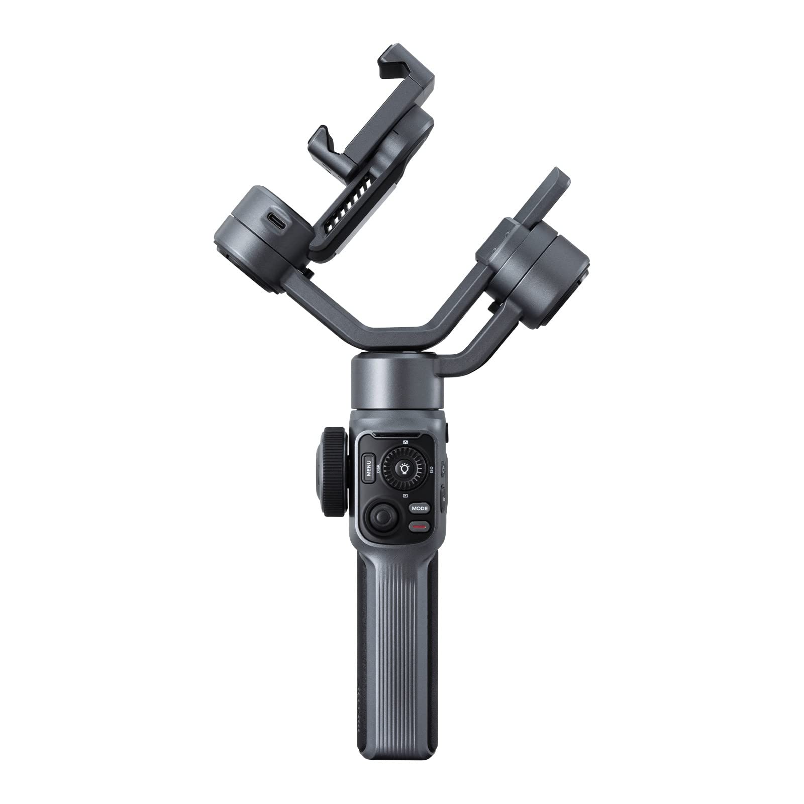 Zhiyun Smooth 5S 3-Axis Smartphone Gimbal Stabilizer - Upgraded Version for iPhone 14/13/12/11 Pro Max/SE2/XS/XR/X/8 Plus & Android Phones - Perfect for Vlogging, YouTube, TikTok & Social Media Content Creation