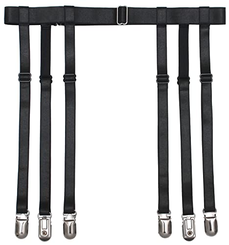 Black, 6 Straps Duck Clips