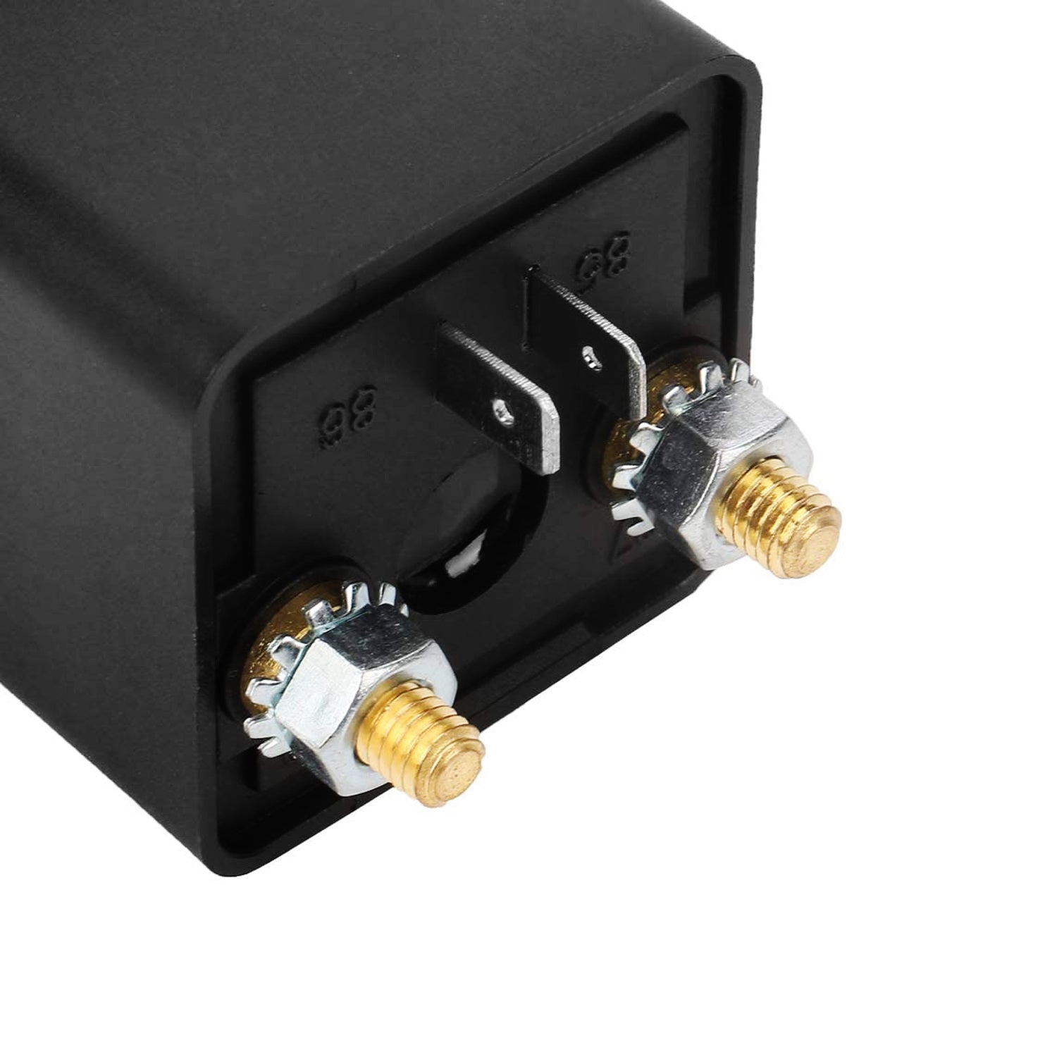 120A High Capacity Heavy Duty 4 Pin SPST 12VDC Automotive Relay Switch - Perfect for Car Starter, Truck, Boat & RV Electrical Systems