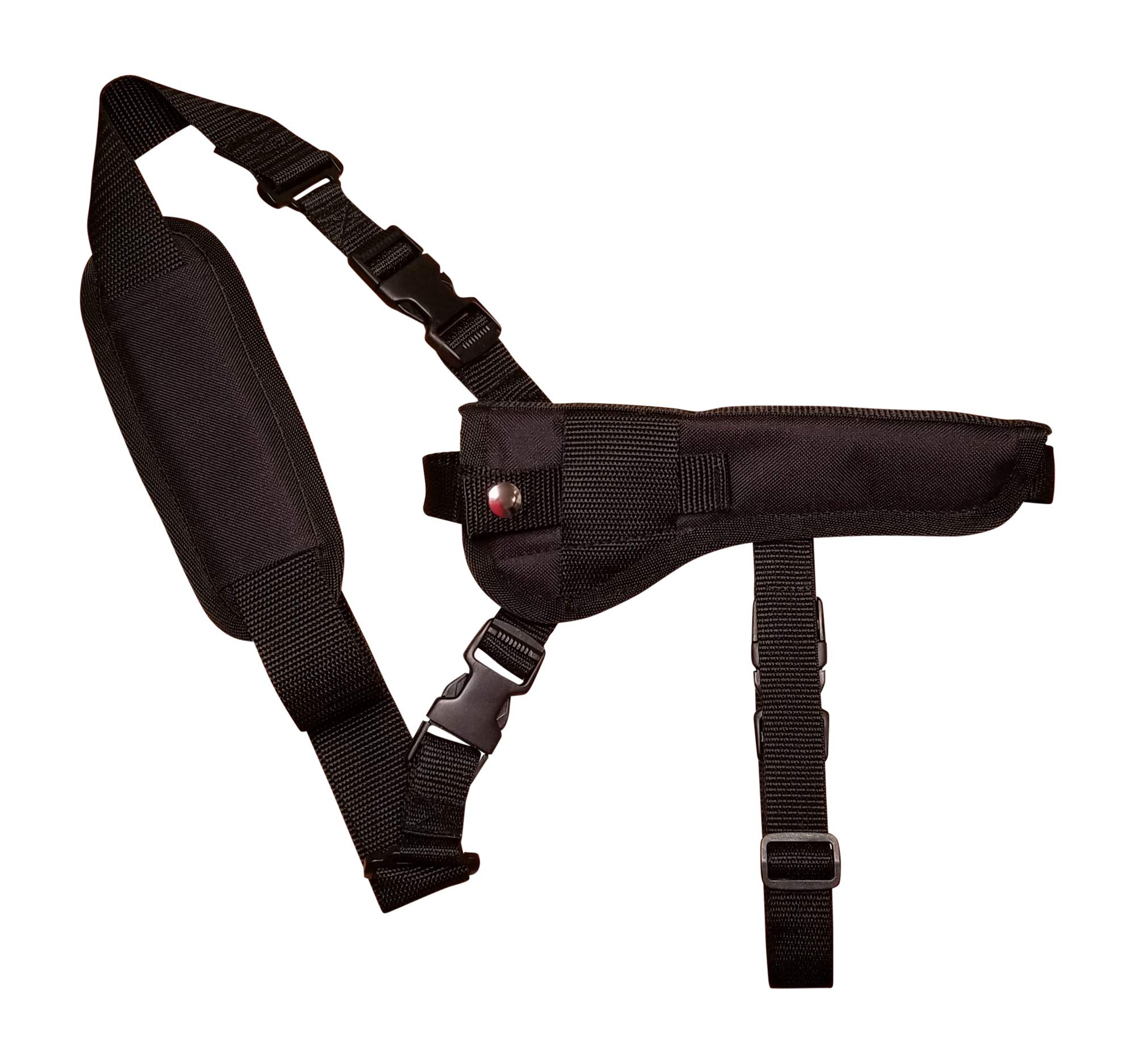 Best Chest & Shoulder Gun Holster for Ruger New Model Blackhawk - Fits 3.75