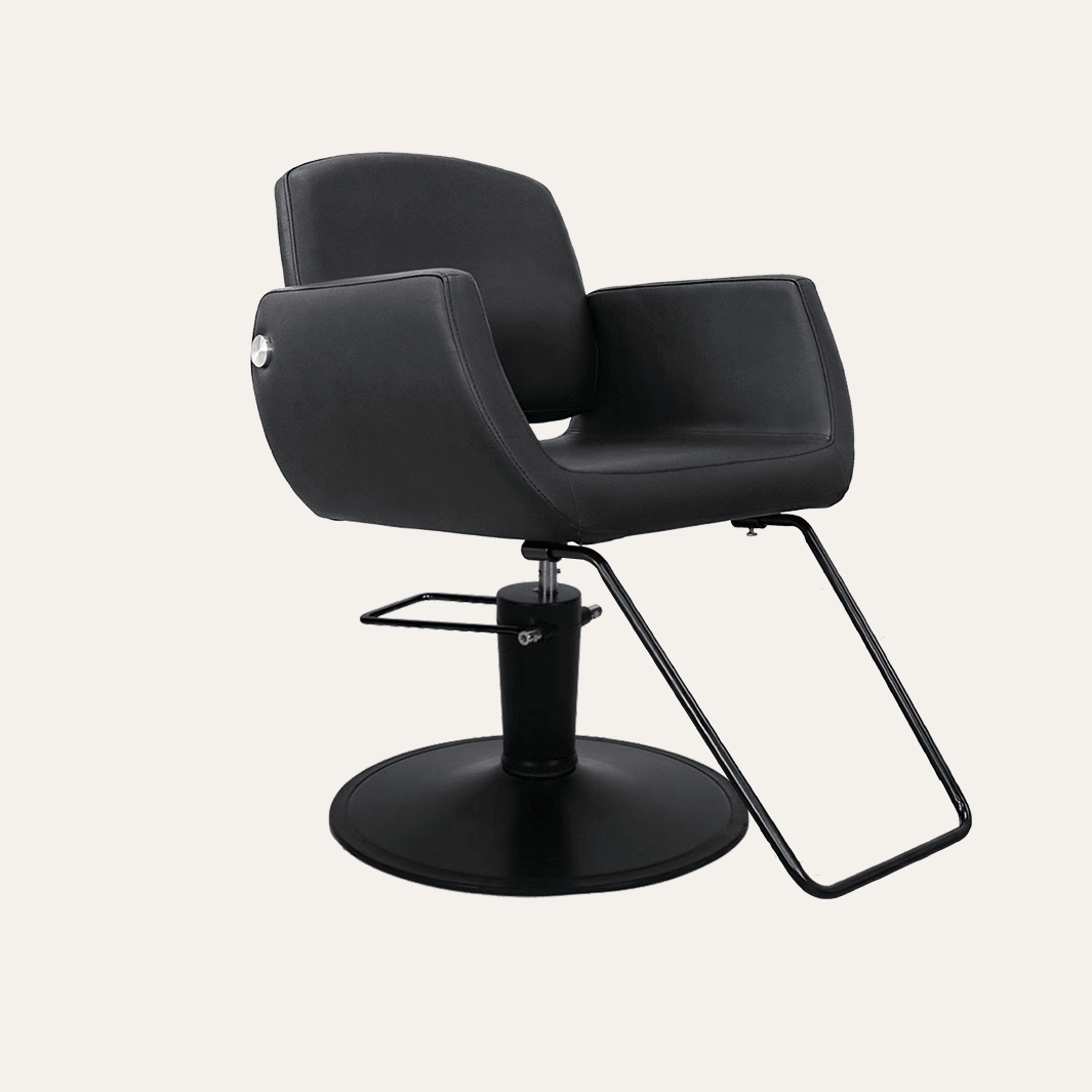 Professional Denver Salon Chair for Hair Styling & Barbering - Heavy Duty Hydraulic Beauty Salon Chair with Adjustable Height & Swivel Base - Perfect for Hair Salons, Barber Shops & Home Use