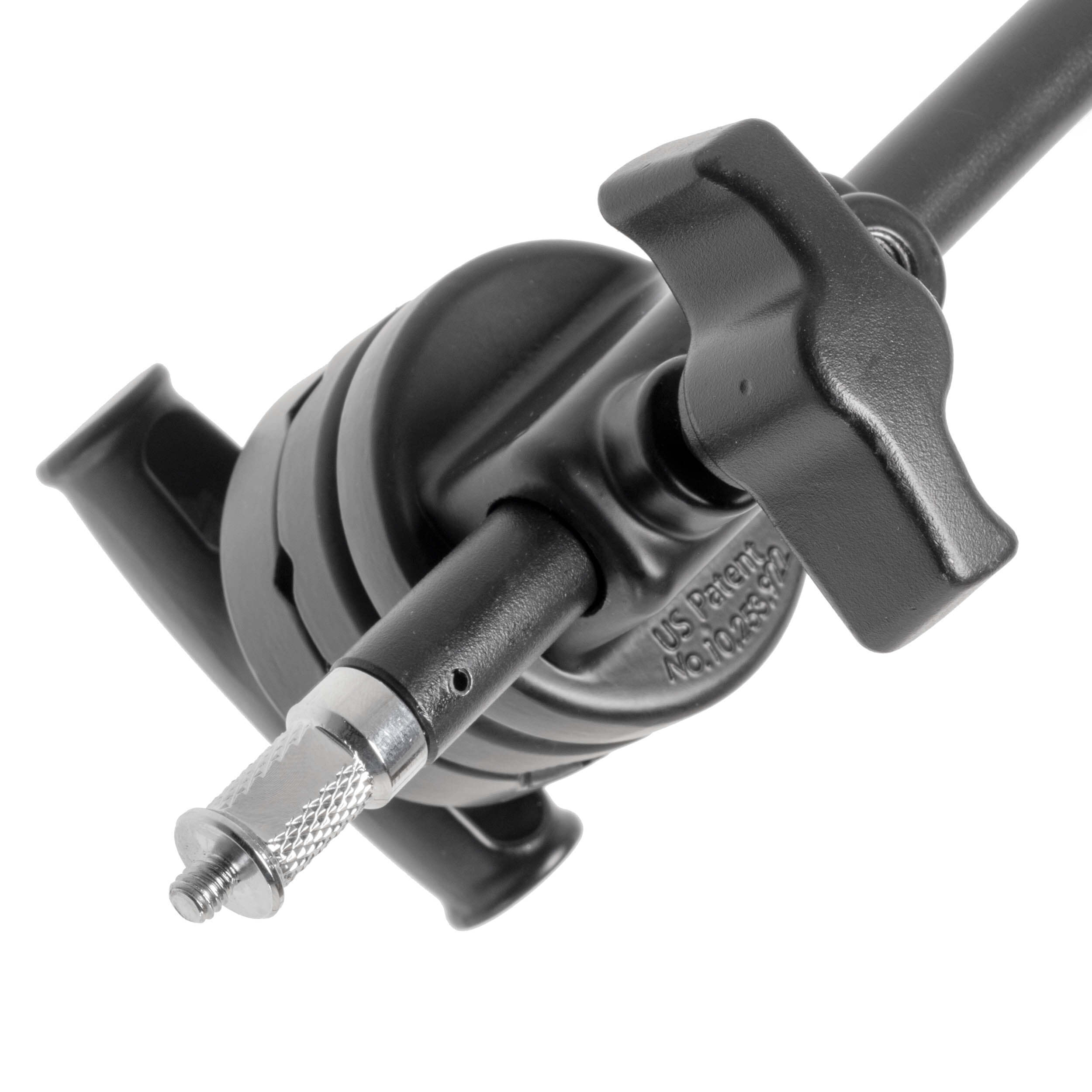 Professional C Stand with Detachable Turtle Base Grip & Arm Set - Matte Black Photography Lighting Stand for Studio, YouTube Videos & Film Production