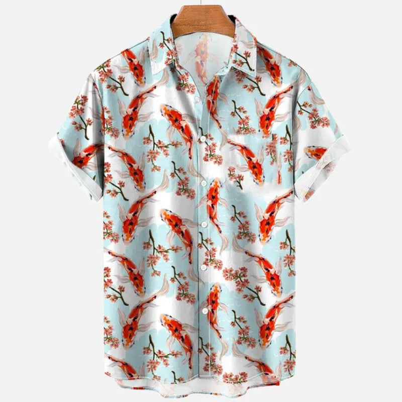 Men's Boho Patchwork Shirt for Festival & Party Outfits | Casual Summer Hippie Style Shirt for Music Festivals & Beach Vacations