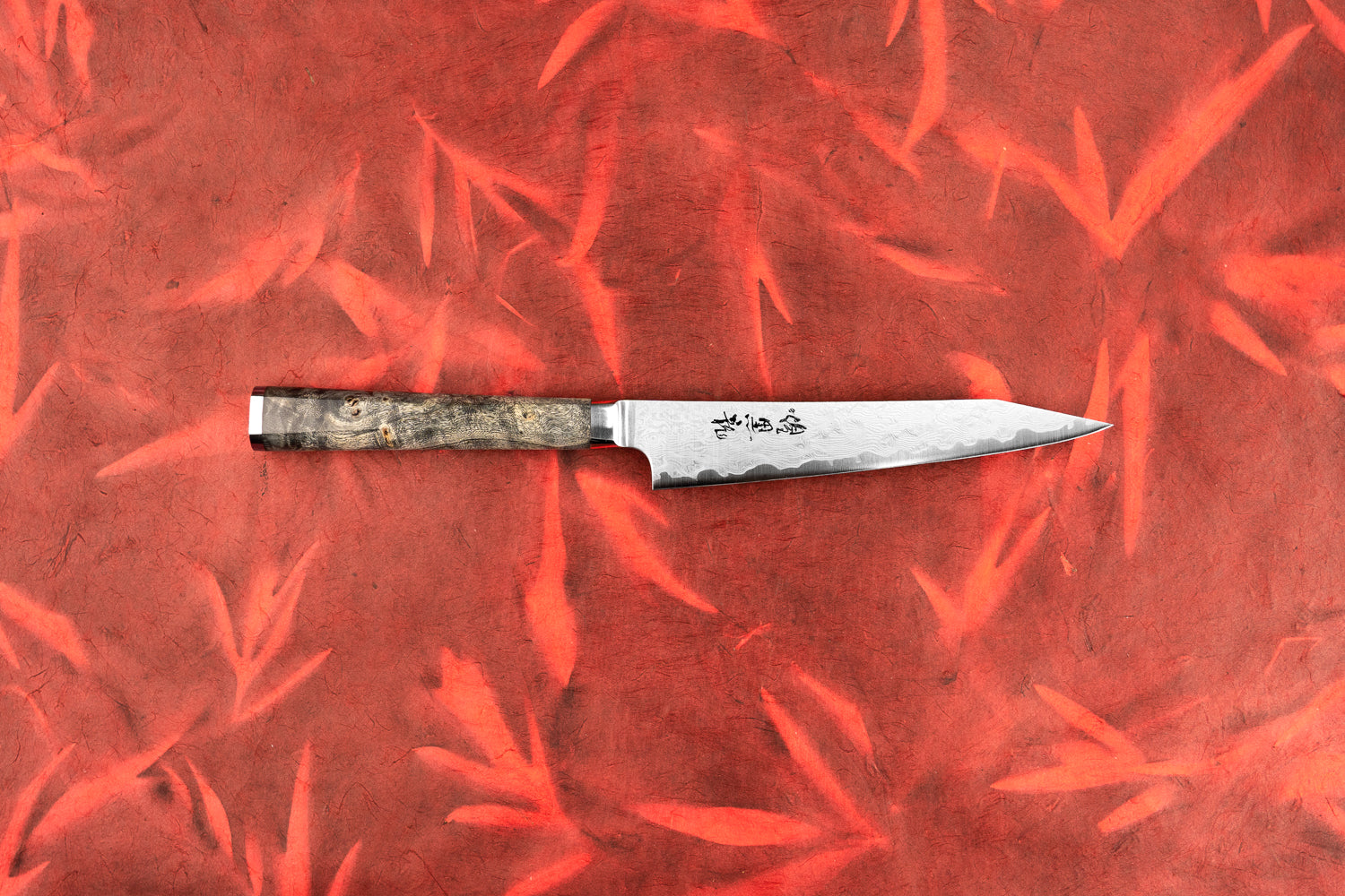 Premium Ryusen Oukokuryu 135mm Petty Knife - Japanese High-Carbon Steel Blade for Precision Slicing, Dicing & Garnishing - Ideal for Home Chefs & Professional Kitchens