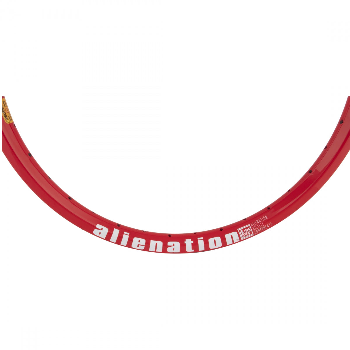 Acme UD Carbon Alienation 20-inch BMX Bike - Red Frame (36-Spoke Wheels) for Urban Riding & Street Stunts