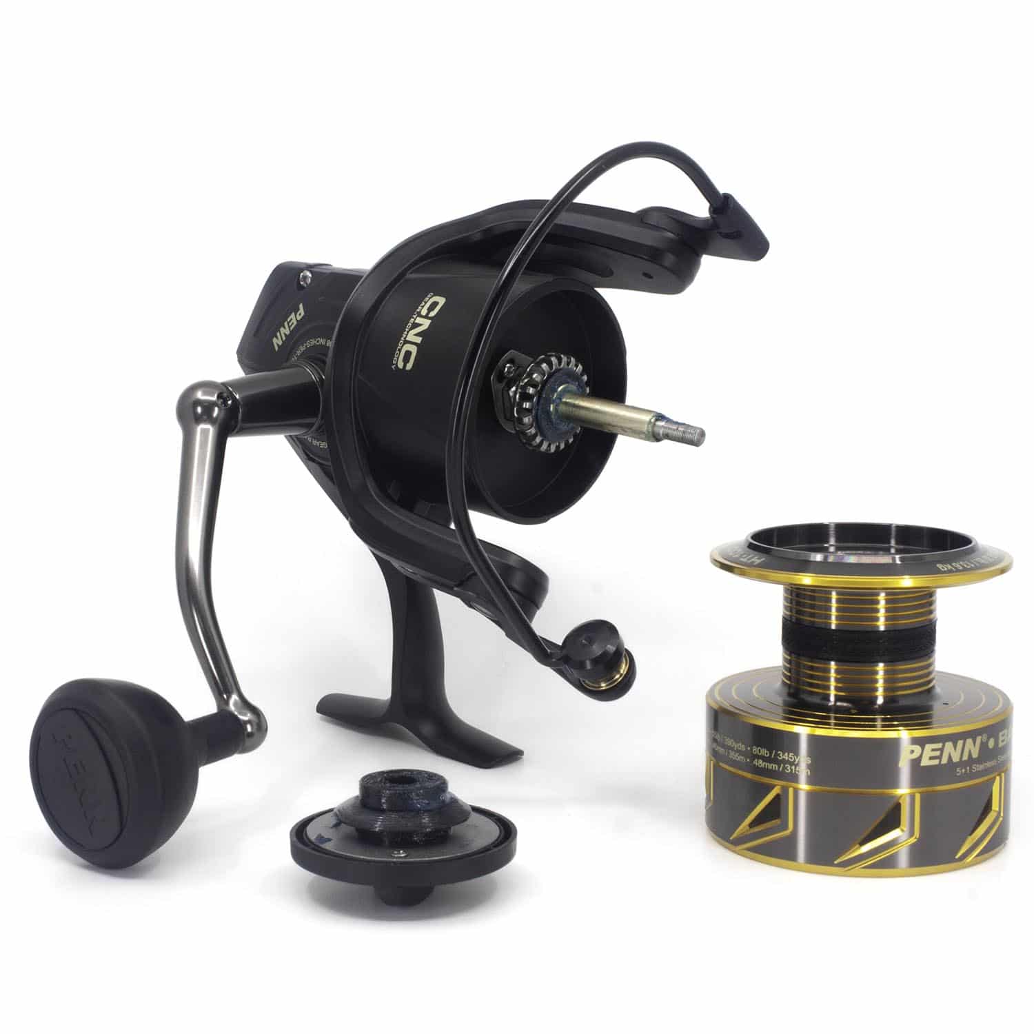 Penn Battle III Spinning Fishing Reel - Saltwater & Freshwater Spinning Reel with Smooth Drag System - Perfect for Surf Fishing, Bass Fishing, and Offshore Angling