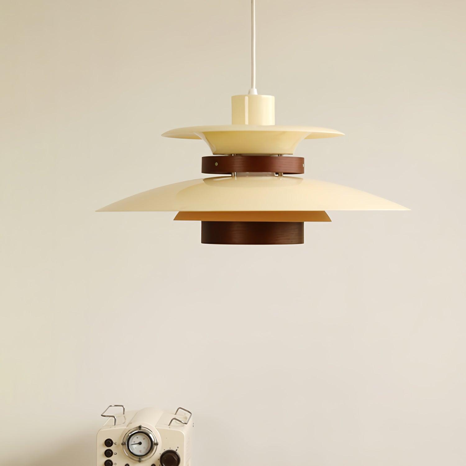 Modern Modular Layered Pendant Light Fixture - Adjustable Hanging Chandelier for Dining Room, Kitchen Island & Living Room Decor