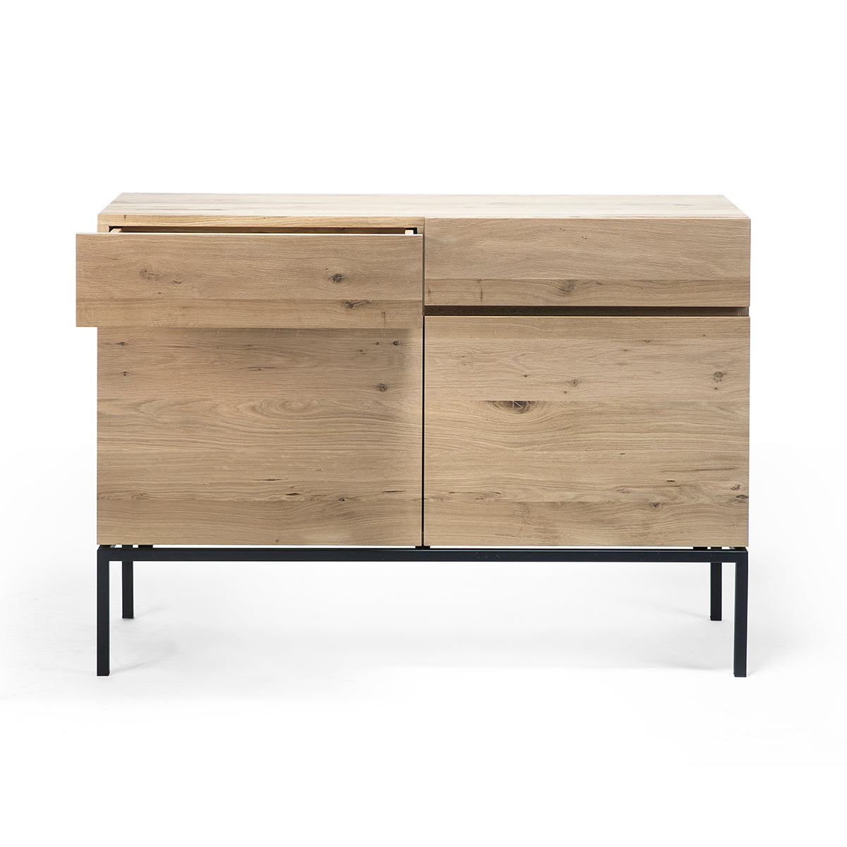Modern 2-Door Sideboard Cabinet - Solid Wood Buffet Storage for Dining Room & Living Room | Perfect for Home Organization & Stylish Decor