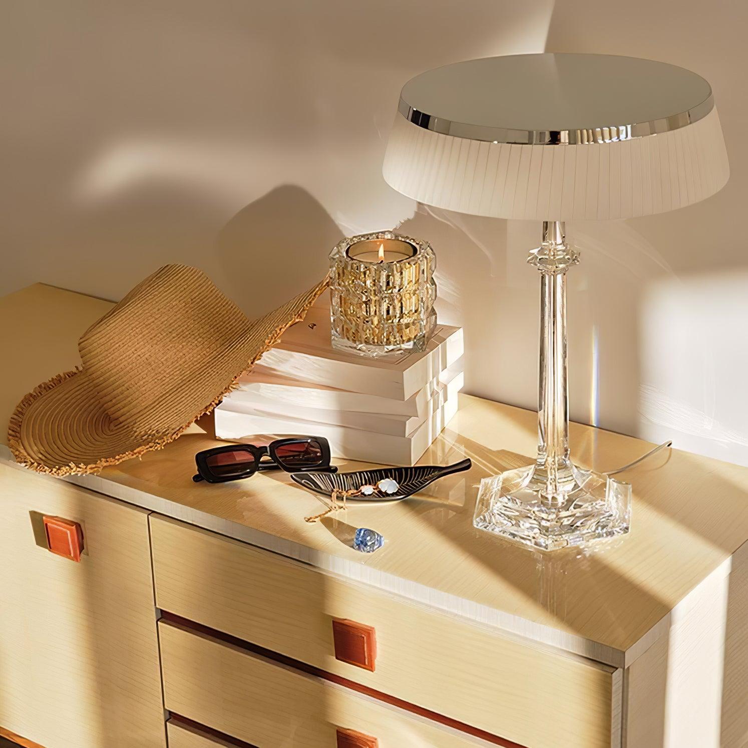 Versailles Table Lamp - Elegant French-Inspired Home Decor for Living Room, Bedroom & Office - Perfect for Ambient Lighting & Stylish Interior Design