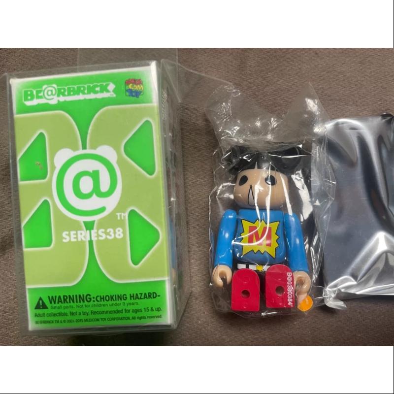 Bearbrick Series 38 Secret Makoto Chan Kazuo Umezu 100% Collectible Vinyl Art Toy - Perfect for Anime Fans, Collectors & Home Decor