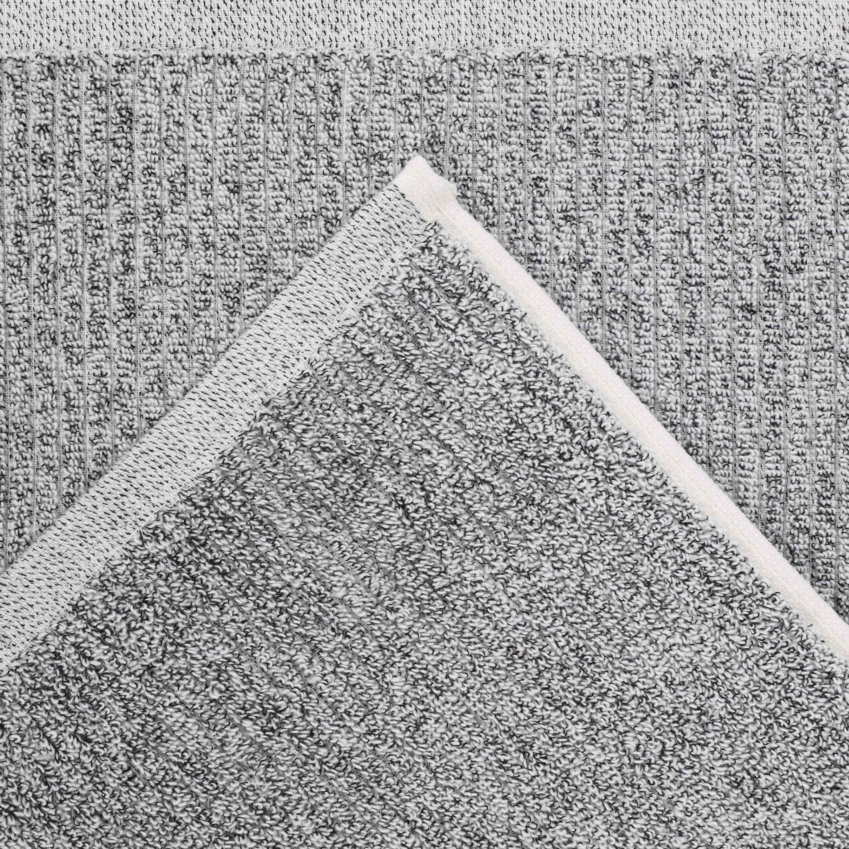 Soft & Absorbent Destin Cotton Blend Ribbed Bath Towels - Set of 2 Large Bath Sheets for Spa, Beach & Luxury Bathroom