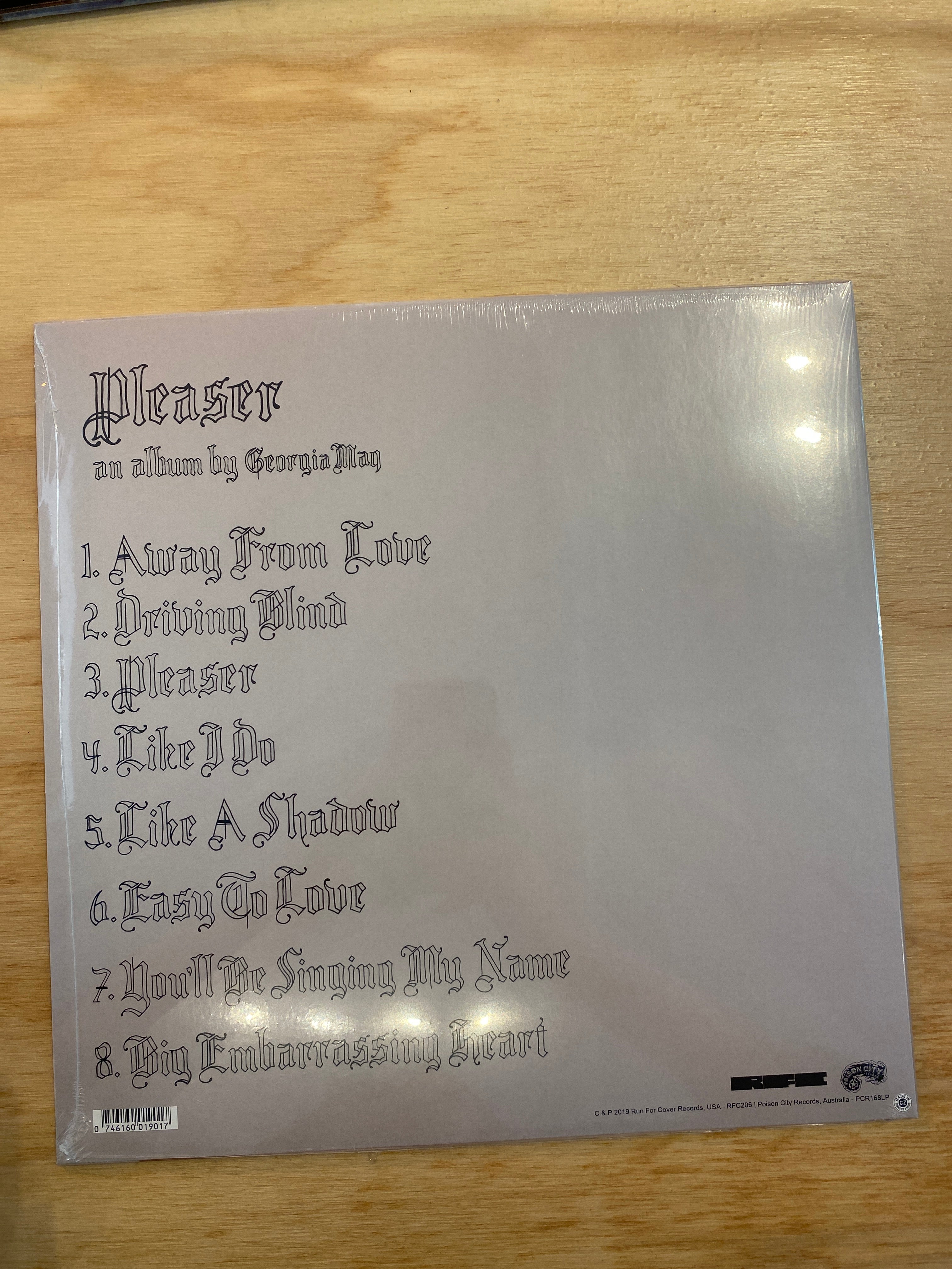 GEORGIA MAQ 'Pleaser' LP Vinyl Record - Alternative Rock Music Album for Home Listening & Music Collectors