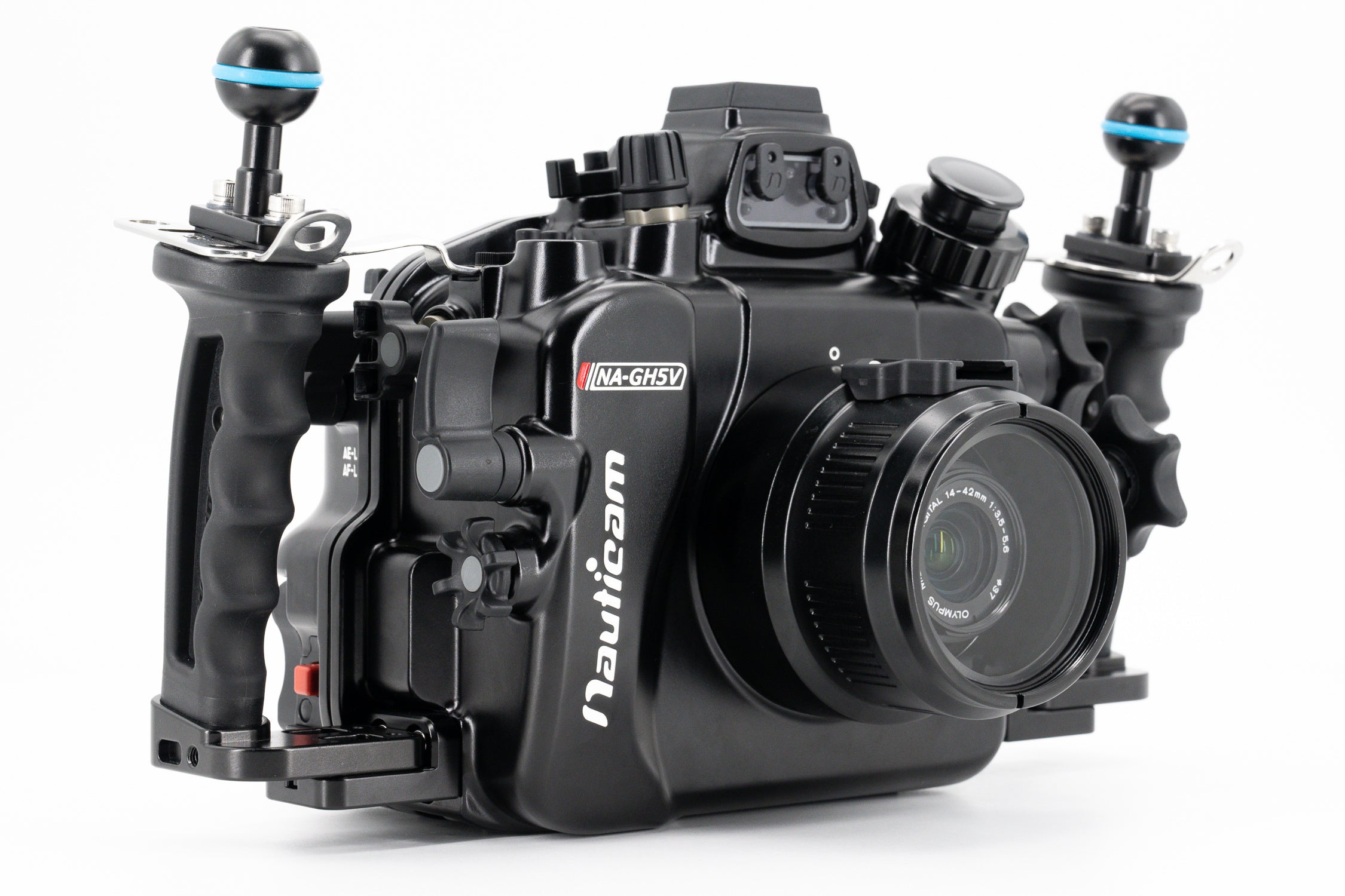 Waterproof Underwater Housing for Panasonic Lumix GH5/GH5S/GH5II Cameras - HDMI 2.0 Support - Ideal for Scuba Diving, Snorkeling & Underwater Photography