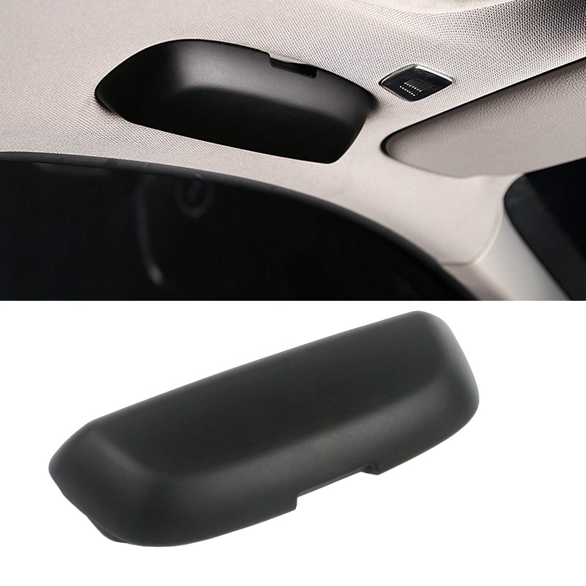 BMW Sunglasses Holder for 1 3 5 6 7 X3 X5 X7 Series - Black Glasses Storage Case Replacement for Driver Side Overhead Grab Handle (Fits F30 F31 F80 F34 F10 F11 F25 G20 G30 G31 G32 G11 G12 G01 G05 G07) - Perfect for Car Organization & Accessories Storage