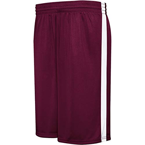 Maroon | White