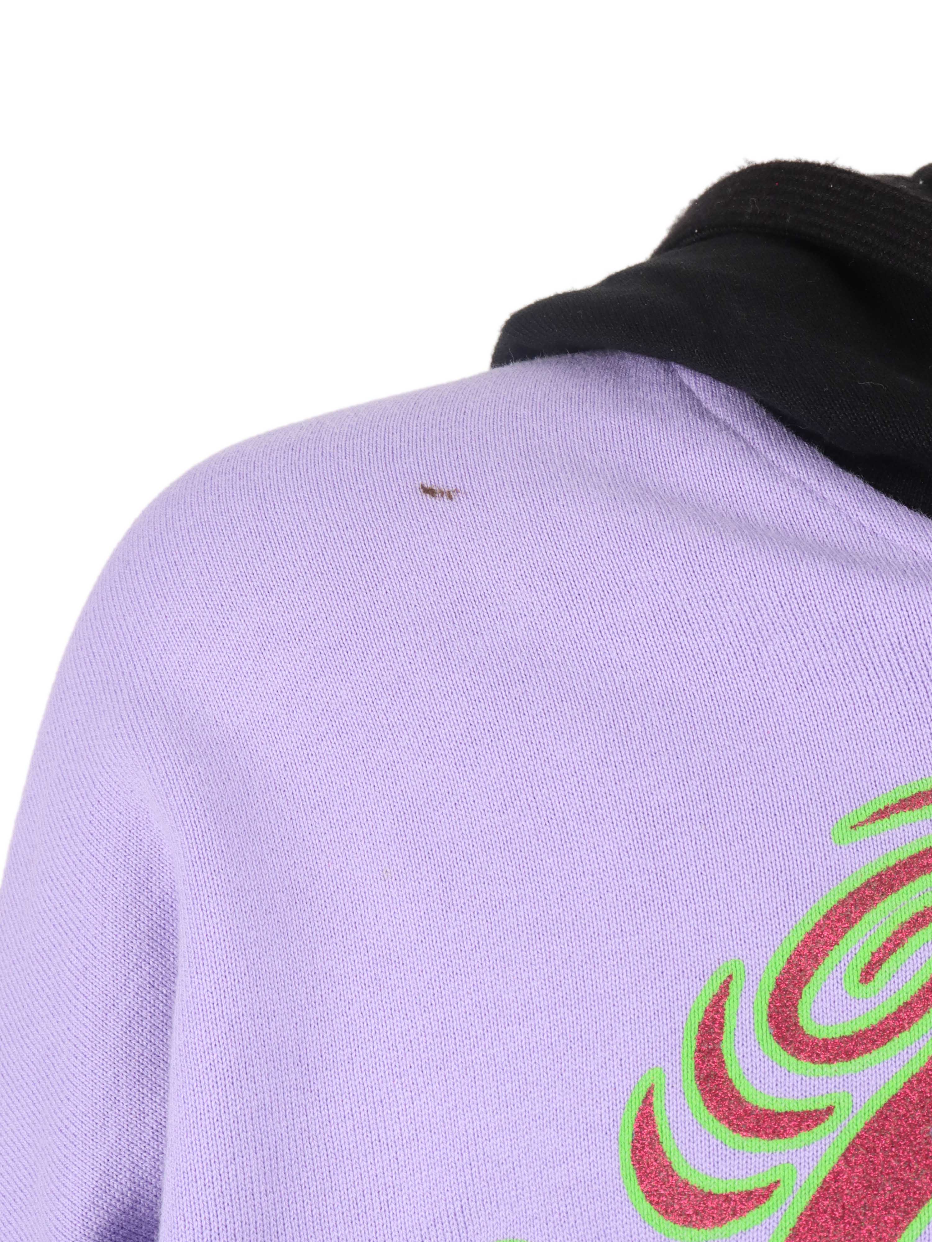 Versace Purple Logo Hoodie for Men & Women | Premium Cotton Hooded Sweatshirt | Streetwear Fashion & Casual Wear