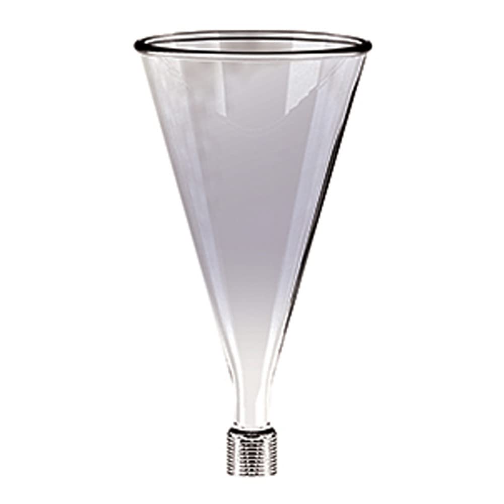 5822-50 Series Addition Funnel with #25 Thread - 2000 mL Capacity - Perfect for Laboratory Experiments & Chemical Mixing