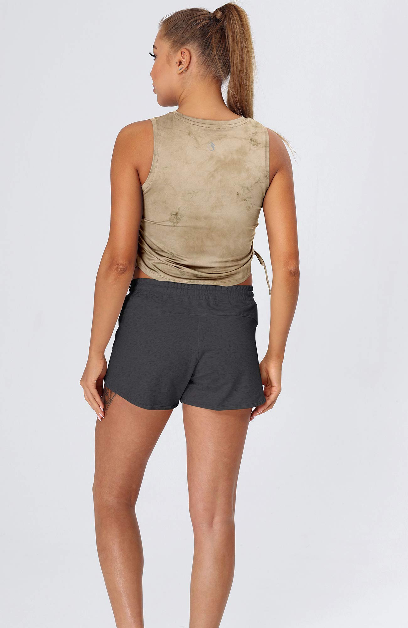 Icyzone Women's Workout Tank Tops - Breathable Athletic Yoga Crop Tops for Gym, Running & Fitness | Lightweight Moisture-Wicking Activewear for Yoga, HIIT & Cardio Workouts