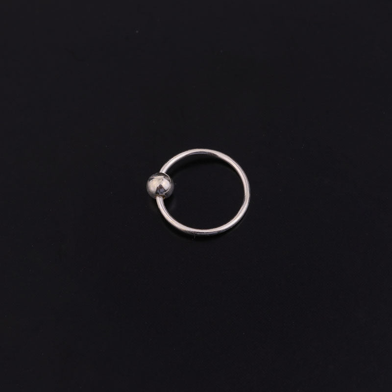 20G Sterling Silver Nose Ring - Cartilage Hoop Piercing Jewelry for Women | Hypoallergenic Nose Stud | Perfect for Everyday Wear, Parties & Gifts