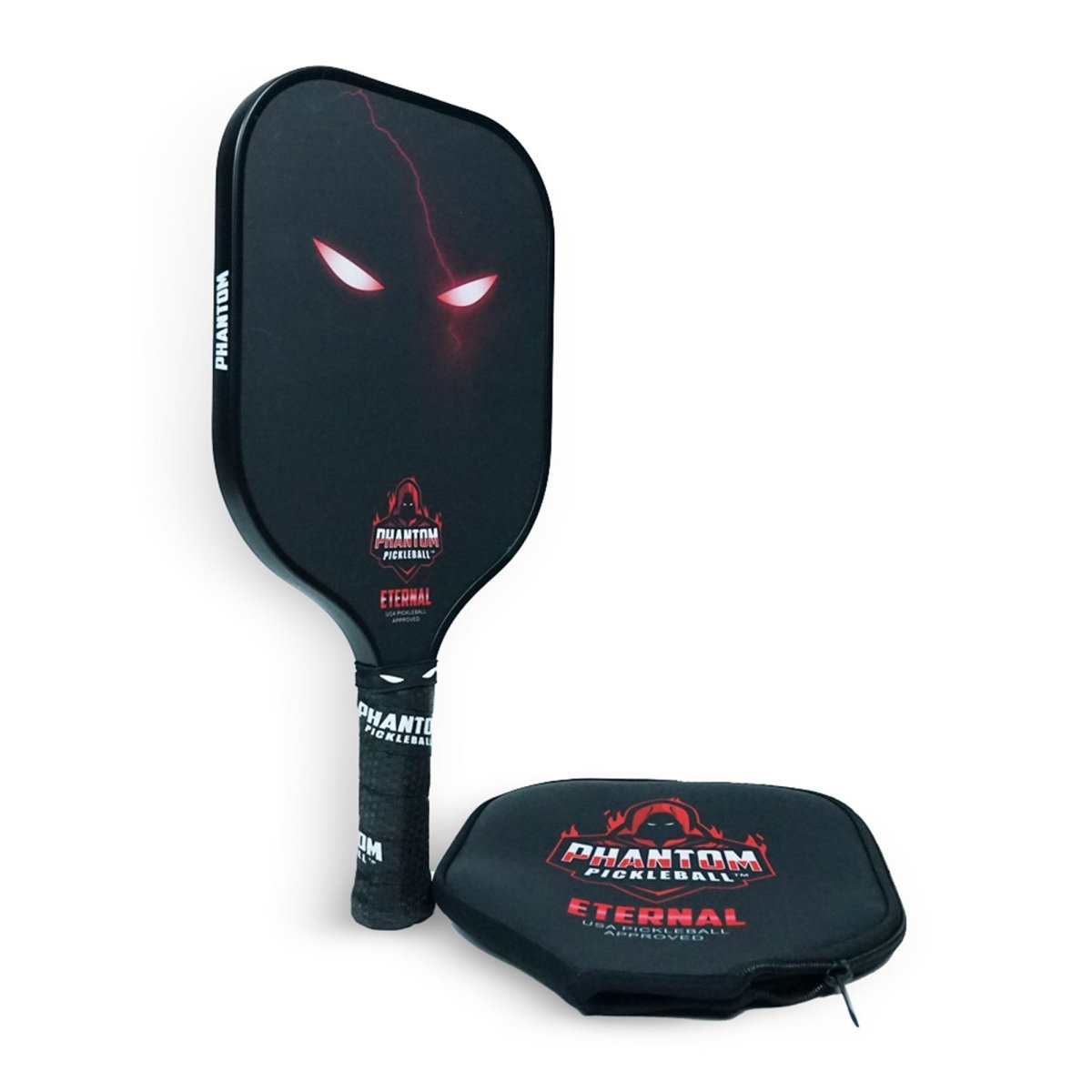 Phantom Eternal Pickleball Paddle - Premium Carbon Fiber Paddle for Competitive Play - Perfect for Outdoor & Indoor Pickleball Games
