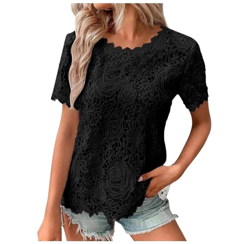Round Neck-black