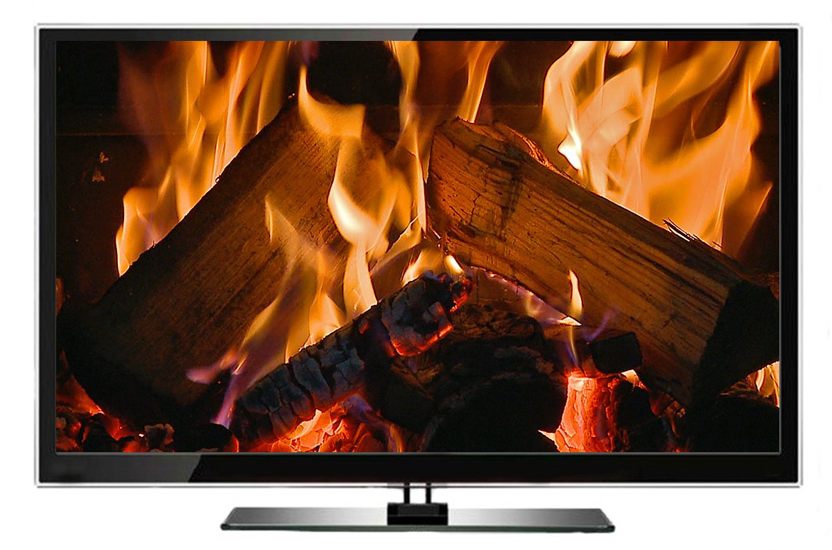 Fire Dvd - Fireplace XL - Extra Long Open Hearth Fires with Crackling Wood Sounds for Relaxation, Meditation, and Cozy Winter Nights