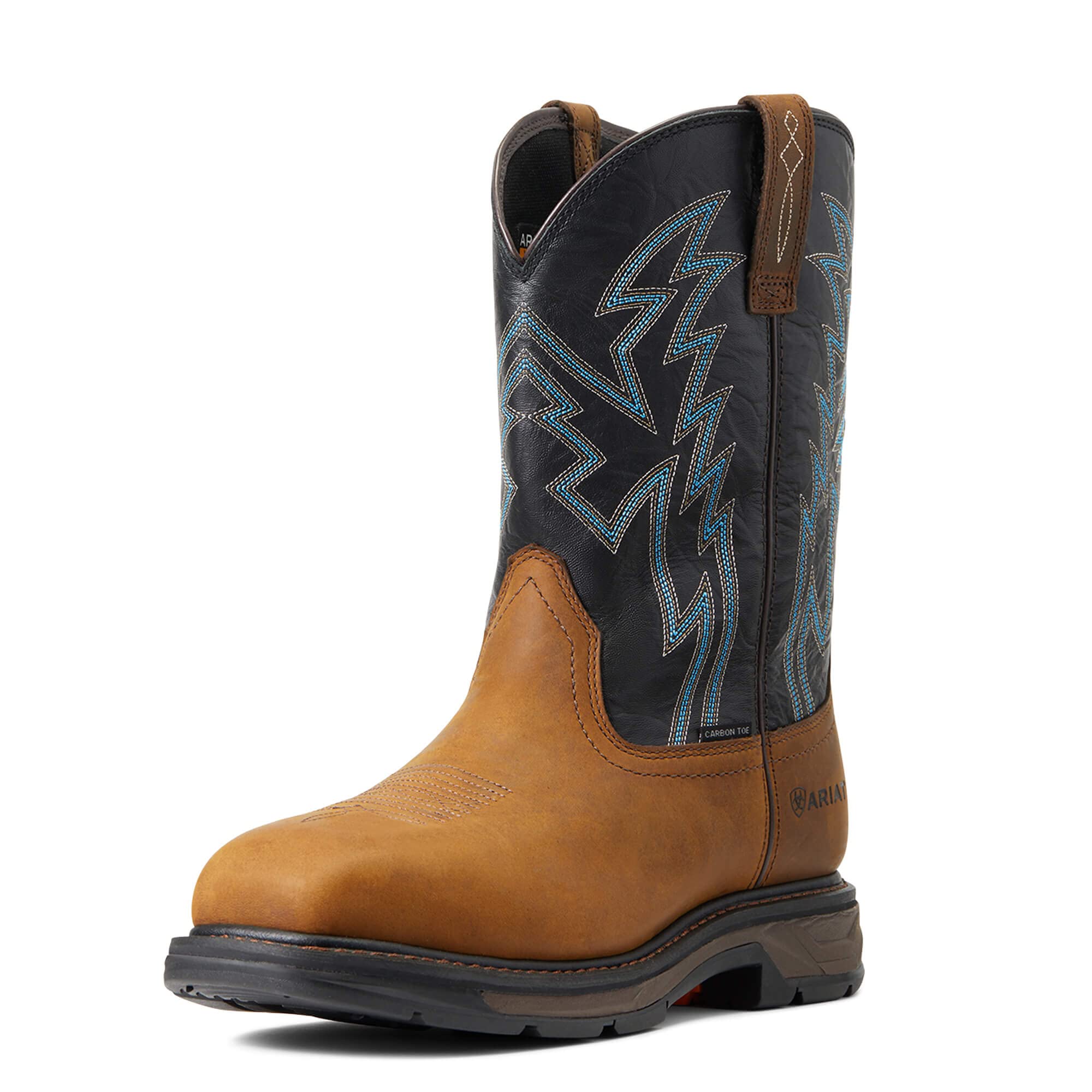 Ariat Men's WorkHog XT BOA Carbon Toe Work Boot - Steel Toe Safety Shoes for Construction & Heavy Duty Work | Waterproof & Slip Resistant for Outdoor Jobsites