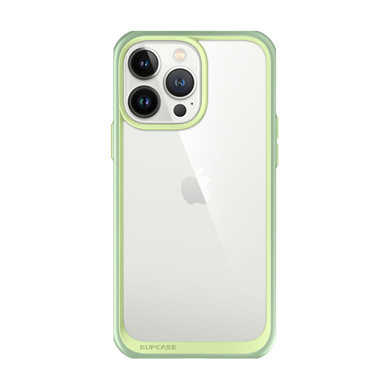 iPhone 13 Pro Case 6.1 Inch - Slim Clear Protective Cover with Shock Absorption | Unicorn Beetle Style in Mint Green | Perfect for Everyday Use, Travel & Outdoor Activities