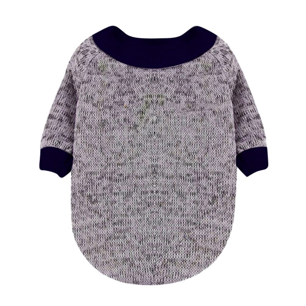 Classic Warm Dog Sweater & Cat Sweater - Cozy Winter Pullover for Small Dogs & Cats (Chihuahua, XS-2XL) - Perfect for Cold Weather Walks & Indoor Comfort