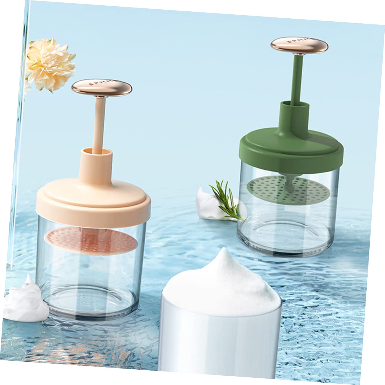 Premium Facial Foam Maker & Skincare Frother - Electric Foaming Bottle for Bath, Face Cleansing & Shaving | Perfect for Spa, Home Skincare Routine & Travel