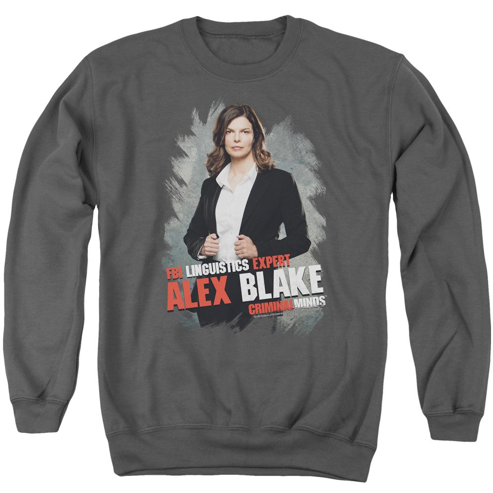 Criminal Minds Alex Blake Unisex Crewneck Sweatshirt for Men & Women | TV Show Merchandise | Casual Wear & Fan Gift