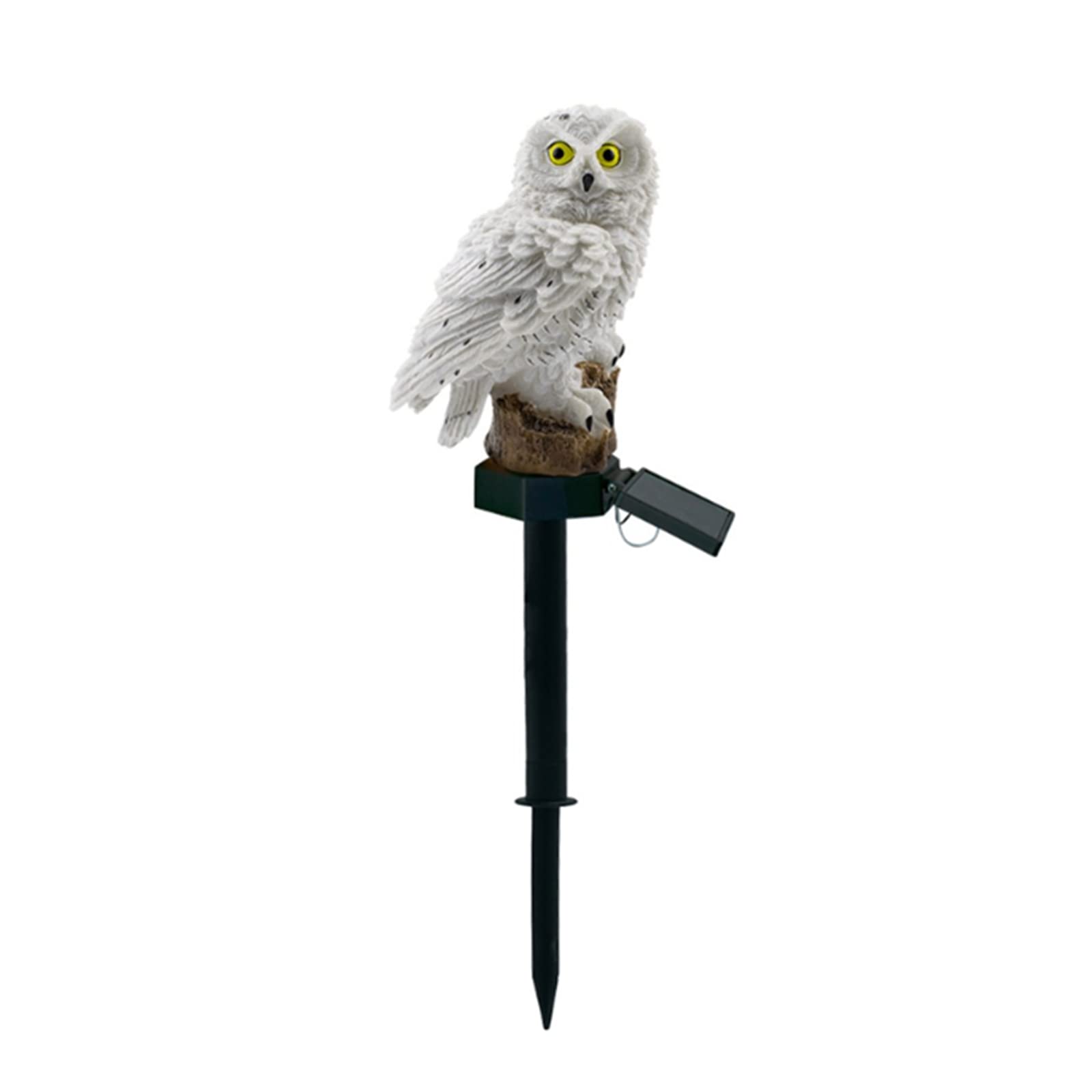 Solar Powered LED Owl Garden Lights - Waterproof Outdoor Decorative Lantern with Stake for Yard, Pathway, Patio & Lawn Decor | Perfect for Landscape Lighting, Backyard Ambience & Nighttime Safety