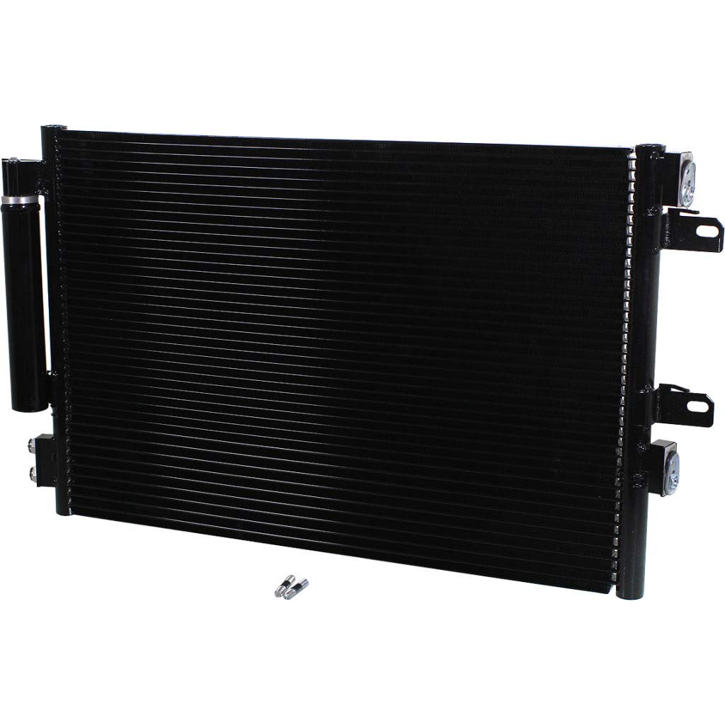 2007-2017 Jeep Patriot A/C Condenser - Aluminum Core with Oil Cooler & Drier - Automatic Transmission - Replaces DPI# 3982, CH3030246, 68078975AB - Perfect for Summer Cooling & AC System Repair