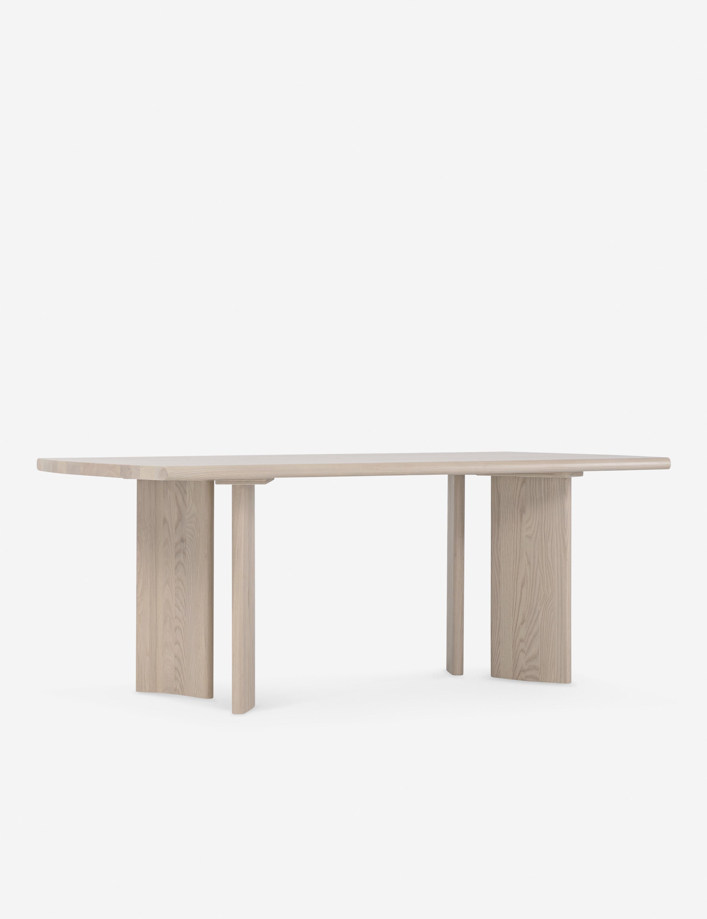 Sun at Six Crest Dining Table - Modern Solid Wood Dining Table for Kitchen, Dining Room & Entertaining - Perfect for Family Gatherings & Dinner Parties