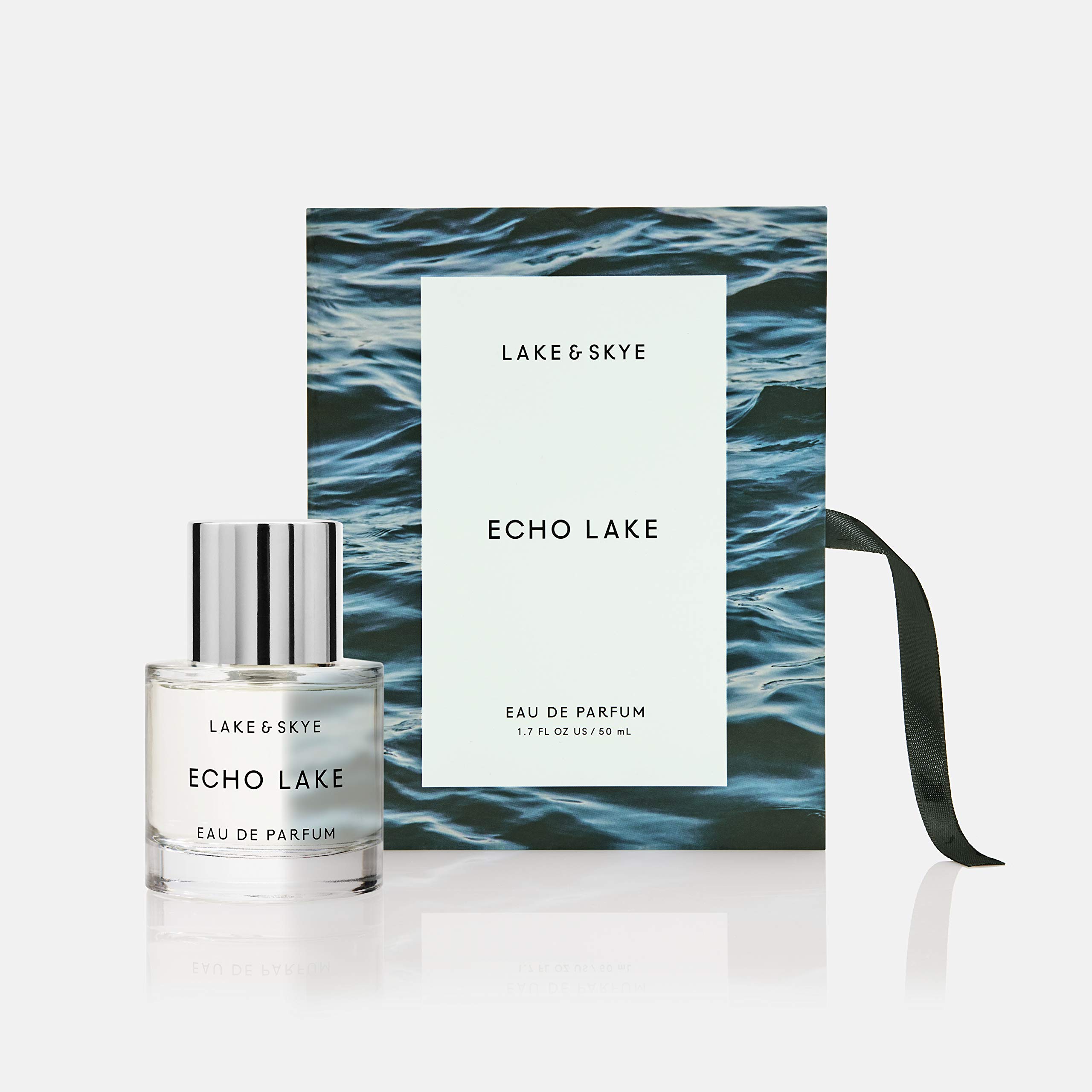 Lake & Skye Echo Lake Eau De Parfum Spray - 1.7 oz/50ml Unisex Perfume with Floral & Woody Notes - Long Lasting Fragrance for Women & Men - Perfect for Daily Wear, Date Night & Special Occasions